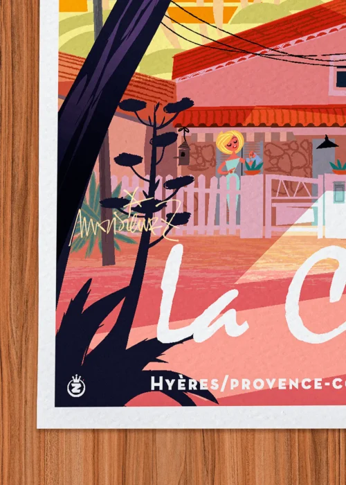 Affiche La capte Signée Monsieur Z, Tirage d'art,