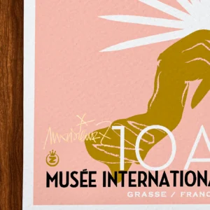 Affiche Grasse Signée Monsieur Z, Tirage d'art,