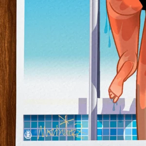 Affiche mode Signée Monsieur Z, Tirage d'art,