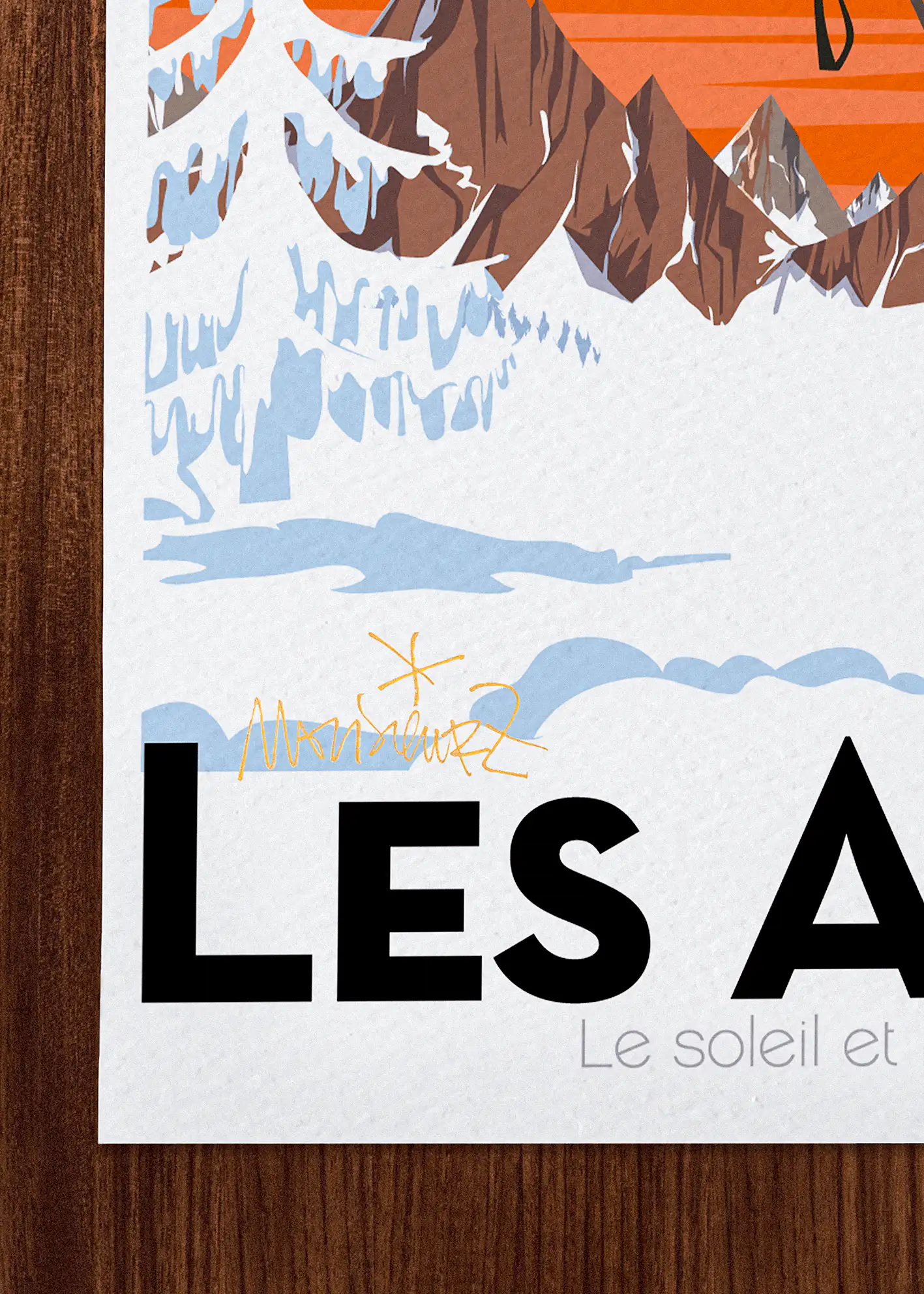 357 | Alpes Femme Soleil Neige