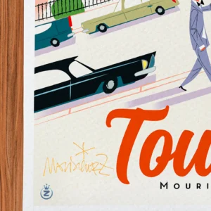 Affiche Toulon Signée Monsieur Z, Tirage d'art,
