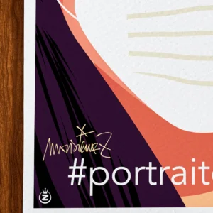 Affiche Covid Signée Monsieur Z, Tirage d'art,
