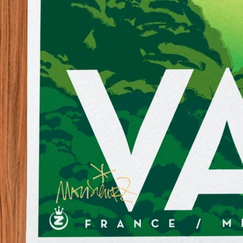 Affiche Var Signée Monsieur Z, Tirage d'art,