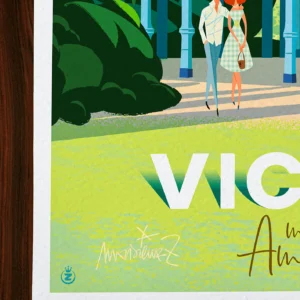 Affiche Vich Signée Monsieur Z, Tirage d'art,