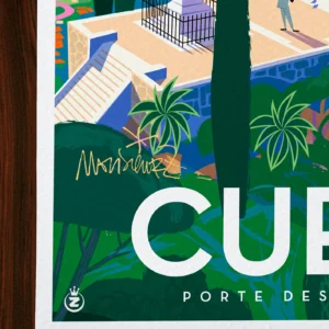 Affiche CUers Signée Monsieur Z, Tirage d'art,