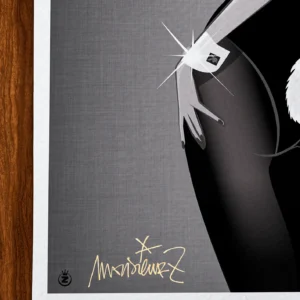 Affiche Play Boy Signée Monsieur Z, Tirage d'art,
