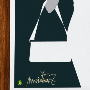 Affiche Signée Monsieur Z, Tirage d'art,