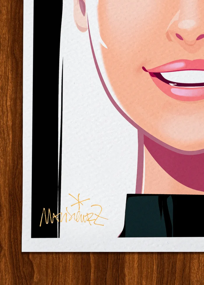 Signature-425 Affiche dentiste Signée Monsieur Z, Tirage d'art,