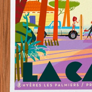 Affiche la capte Signée Monsieur Z, Tirage d'art,