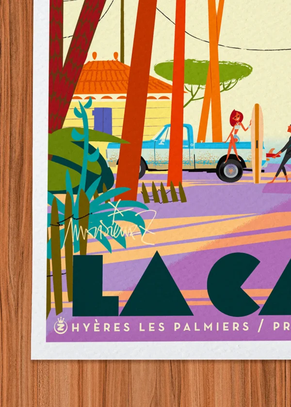 Signature-427 Affiche la capte Signée Monsieur Z, Tirage d'art,