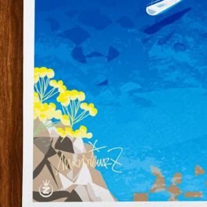 Affiche Corse Signée Monsieur Z, Tirage d'art,