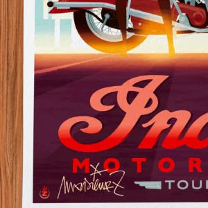 Affiche toulon Signée Monsieur Z, Tirage d'art,