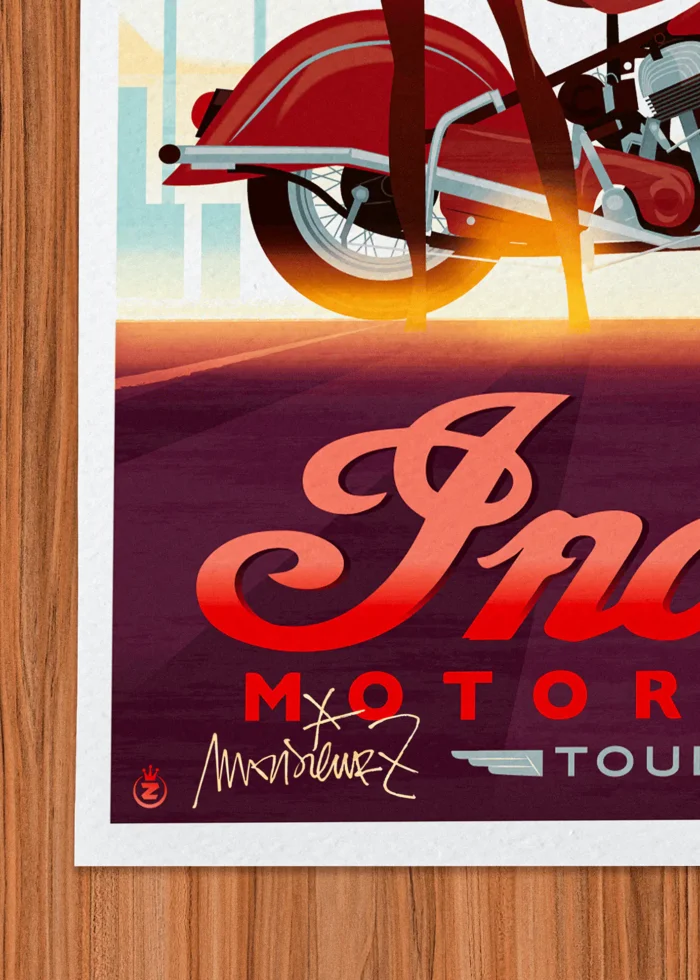 Signature-447 Affiche toulon Signée Monsieur Z, Tirage d'art,