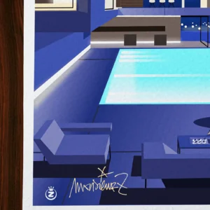 Affiche architecture Signée Monsieur Z, Tirage d'art,