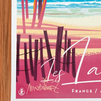 Affiche Signée Monsieur Z, Tirage d'art,