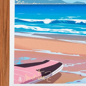 Affiche almanarre Signée Monsieur Z, Tirage d'art,