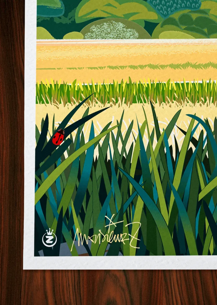 Signature-548 Affiche La garde Signée Monsieur Z, Tirage d'art,