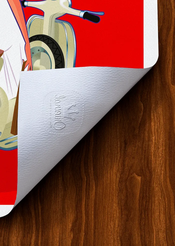 Tampon-011 Affiche Toulon Tampon Original Monsieur Z, Tirage d'art,