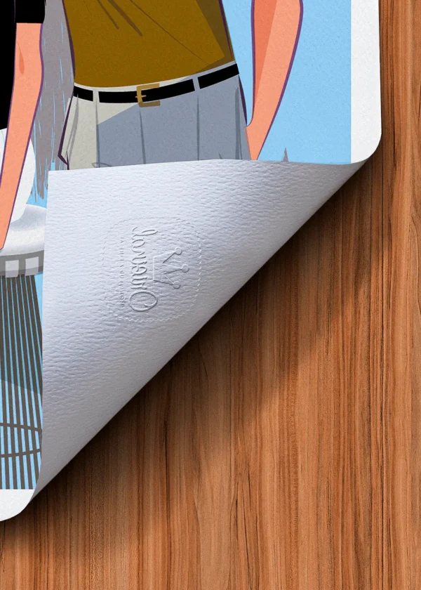 Tampon-016 Affiche Mode Tampon Original Monsieur Z, Tirage d'art,