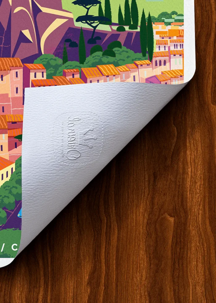 Tampon-019 Affiche La garde Tampon Original Monsieur Z, Tirage d'art,