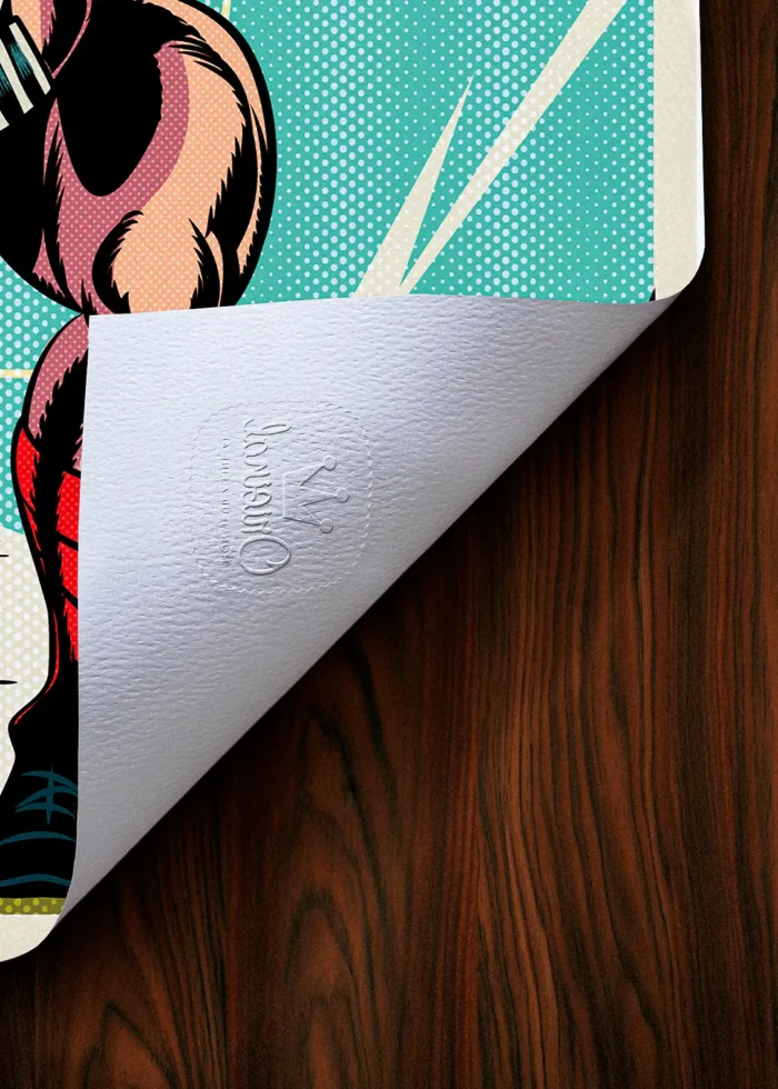 Tampon-023 Affiche Toulon Tampon Original Monsieur Z, Tirage d'art,