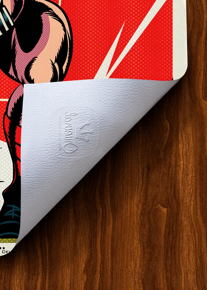 Tampon-024 Affiche Toulon Tampon Original Monsieur Z, Tirage d'art,