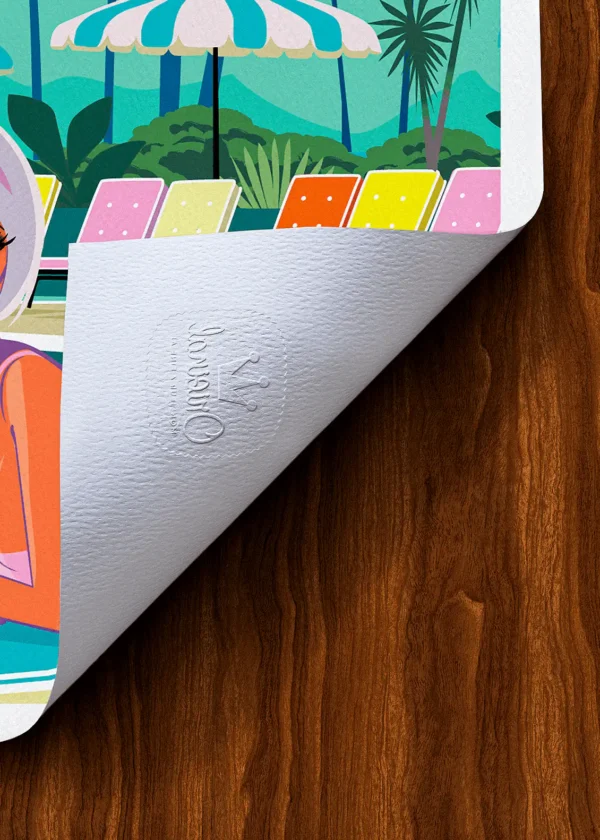 Tampon-042 Affiche Mode Tampon Original Monsieur Z, Tirage d'art,