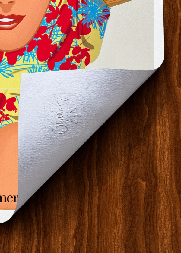 Tampon-054 Affiche mode Tampon Original Monsieur Z, Tirage d'art,