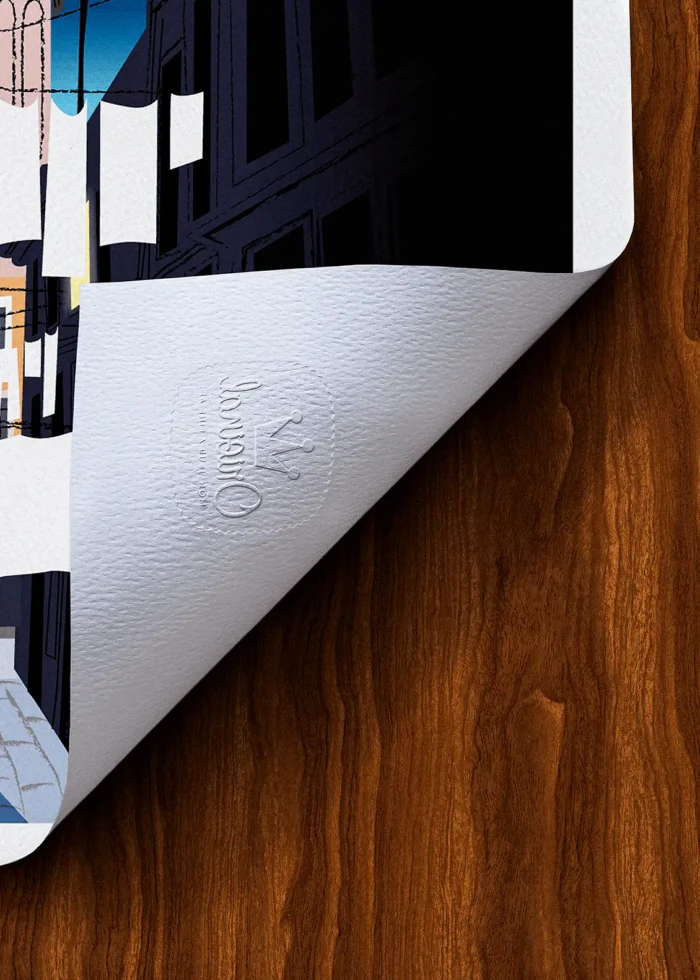 Tampon-060 Affiche marseille Tampon Original Monsieur Z, Tirage d'art,