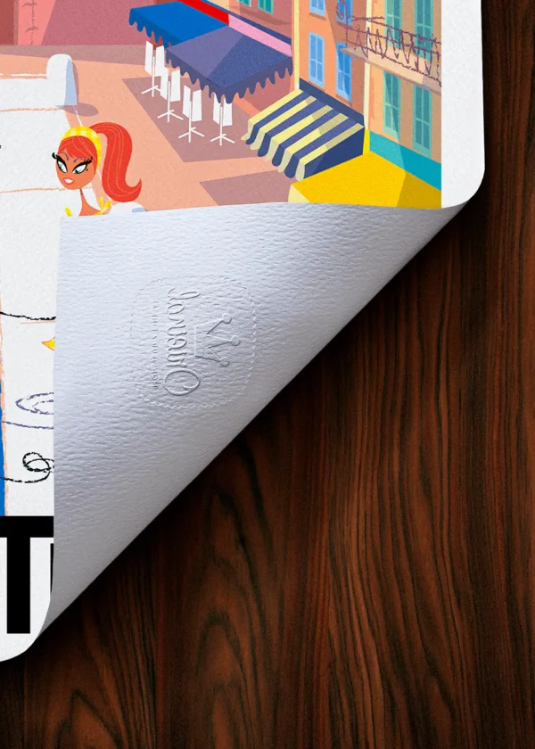 Tampon-064 Affiche samsufi Tampon Original Monsieur Z, Tirage d'art,