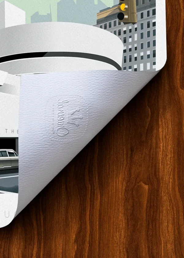 Tampon-066 Affiche architecture Tampon Original Monsieur Z, Tirage d'art,