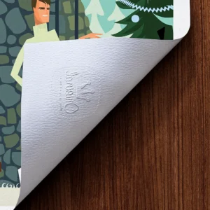 Affiche Ski Tampon Original Monsieur Z, Tirage d'art,