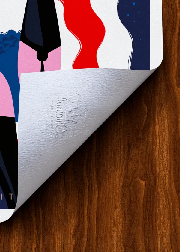 Tampon-079 Affiche Paris Tampon Original Monsieur Z, Tirage d'art,