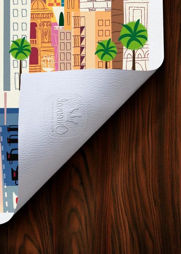 Tampon-083 Affiche Toulon Tampon Original Monsieur Z, Tirage d'art,