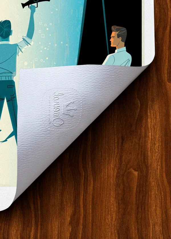 Tampon-089 Affiche Los angles Tampon Original Monsieur Z, Tirage d'art,