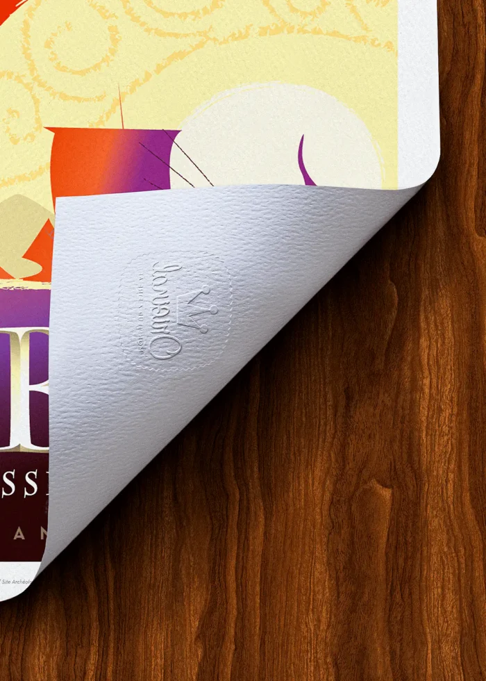 Tampon-097 Affiche Olbia Tampon Original Monsieur Z, Tirage d'art,