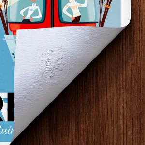 Affiche Montagne Tampon Original Monsieur Z, Tirage d'art,