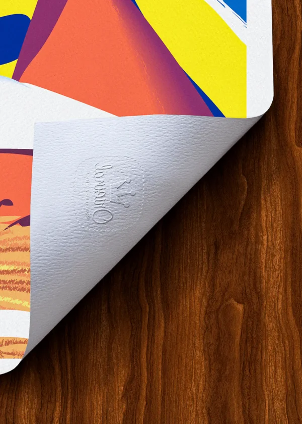 Tampon-118 Affiche côte d'azur Tampon Original Monsieur Z, Tirage d'art,