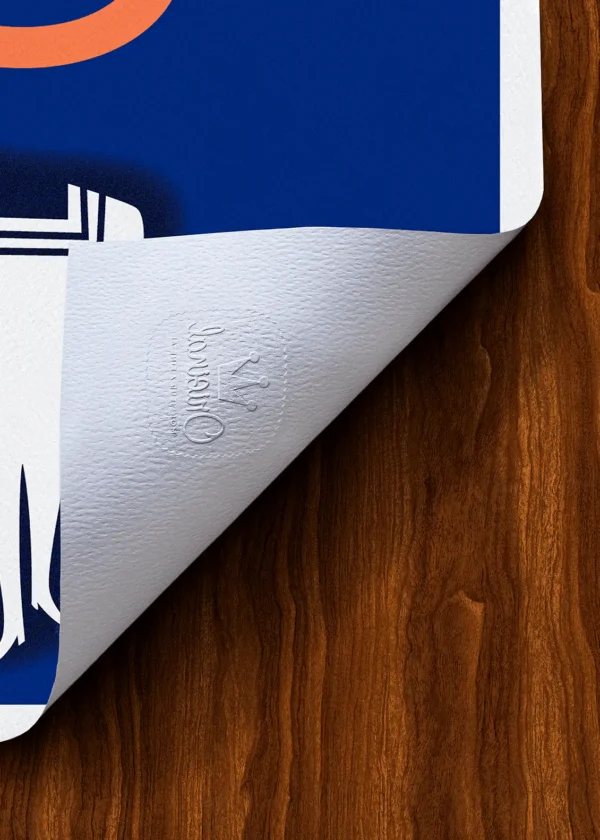 Tampon-126 Affiche Toulon Tampon Original Monsieur Z, Tirage d'art,