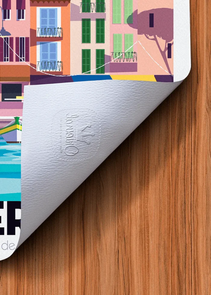 Tampon-149 Affiche Tampon Original Monsieur Z, Tirage d'art,