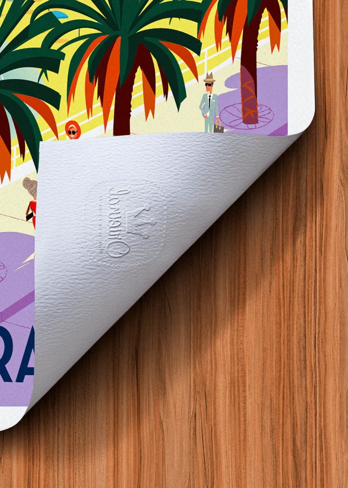 Tampon-153 Affiche Saint-raph Tampon Original Monsieur Z, Tirage d'art,