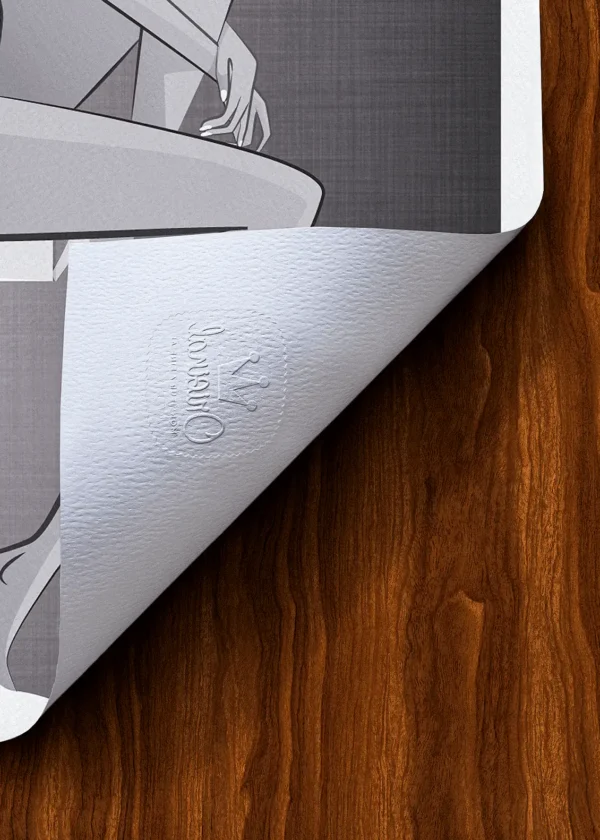 Tampon-156 Affiche mode Tampon Original Monsieur Z, Tirage d'art,