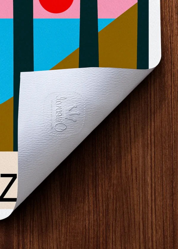 Tampon-159 Affiche èze Tampon Original Monsieur Z, Tirage d'art,