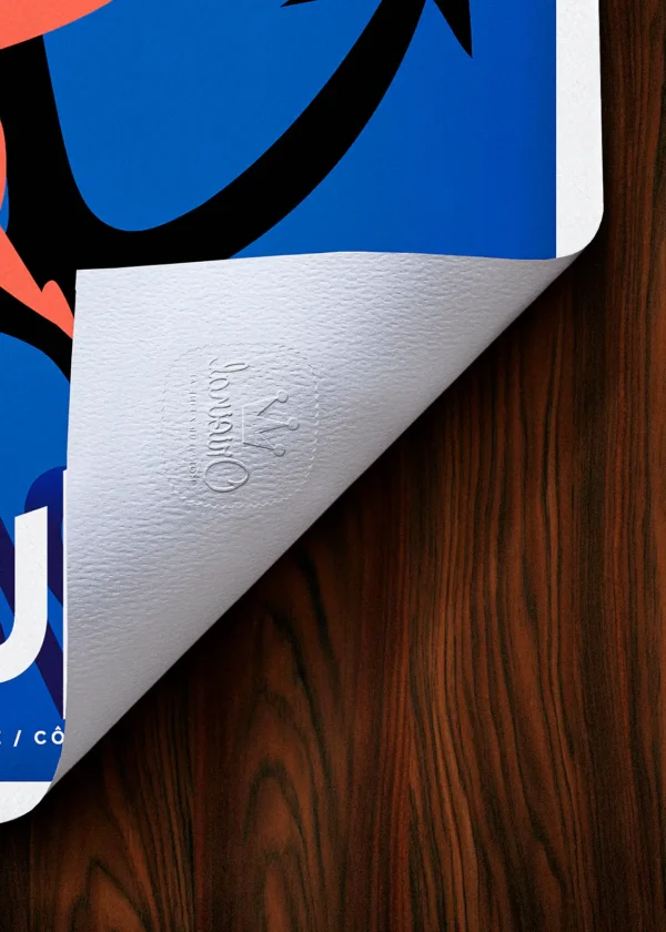 Tampon-177 Affiche Toulon Tampon Original Monsieur Z, Tirage d'art,