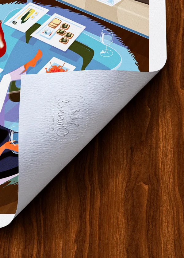 Tampon-181 Affiche Mode Tampon Original Monsieur Z, Tirage d'art,