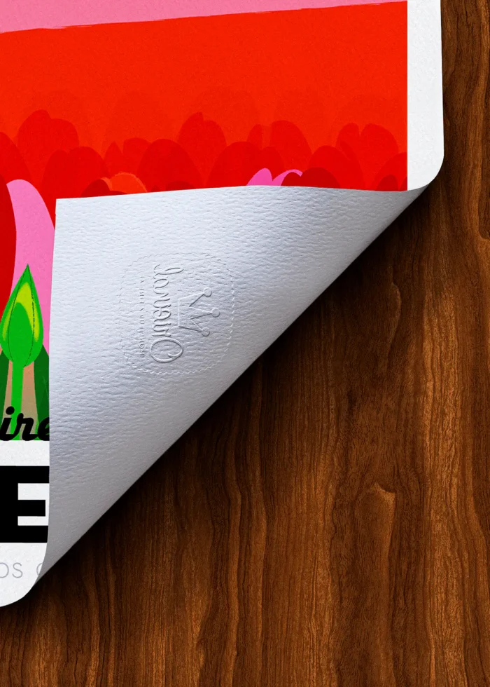 Tampon-194 Affiche Carqueiranne Tampon Original Monsieur Z, Tirage d'art,