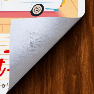 Affiche Saint-tropez Tampon Original Monsieur Z, Tirage d'art,