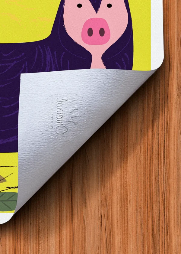 Tampon-225 Affiche Corse Tampon Original Monsieur Z, Tirage d'art,