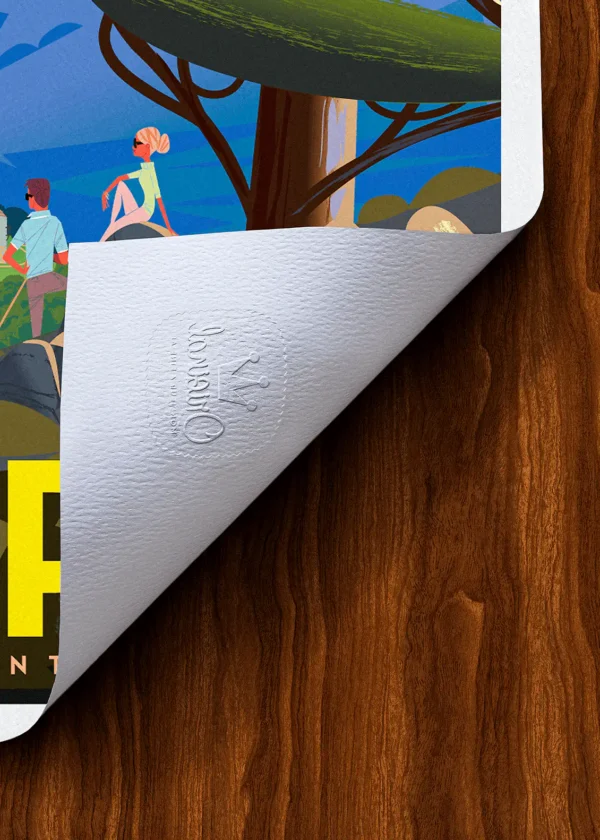 Tampon-228 Affiche Corse Tampon Original Monsieur Z, Tirage d'art,