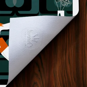 Affiche Vintage Tampon Original Monsieur Z, Tirage d'art,